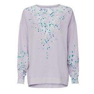 Wildfox Bleach Dripped Roadtrip Sweatshirt